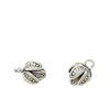Alloy Retro "Waking Lion" Wealth & Fortune Lucky Cat Pendant with Lily of the Valley and Lotus Flower Necklace Accessories