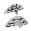 Motorcycle Chrome Passenger Floorboards Rear Foot Pegs Footrest For Harley Softail Heritage Touring Electra Glide Sportster Dyna