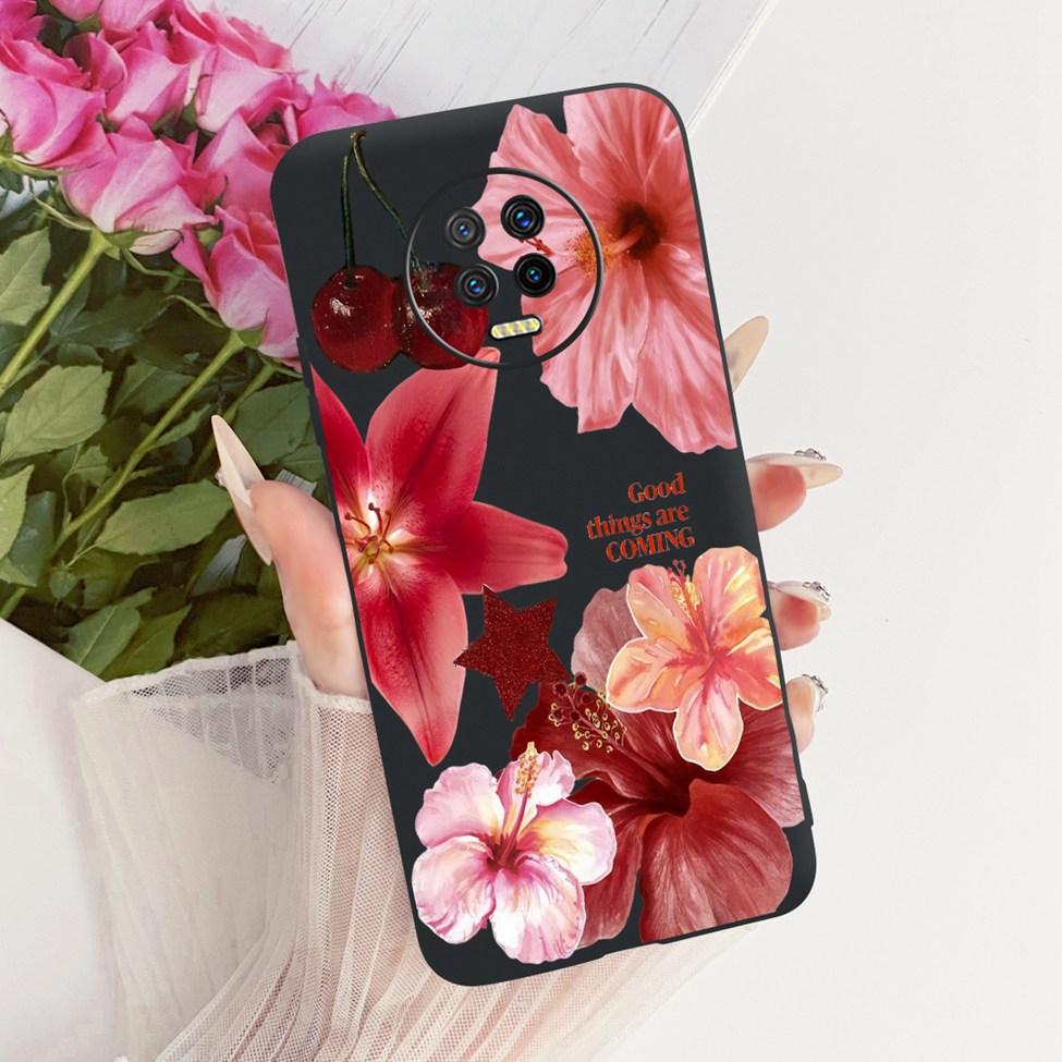 For Infinix Note 7 Case Cover Cute Cat Fashion Butterfly Funny Painted Silicone Phone Casing For Infinix X690B X690