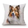 Jack Russell Yorkshire Labrador Dachshund Poodle Dalmatian Pet Dog Poster Art Cushion Cover Pillow Case