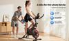 Formill QK101 Domácí rotoped - Magnetický tichý fitness rotoped s LCD monitorem, 5úrovňově nastavitelným sedlem a řídítky