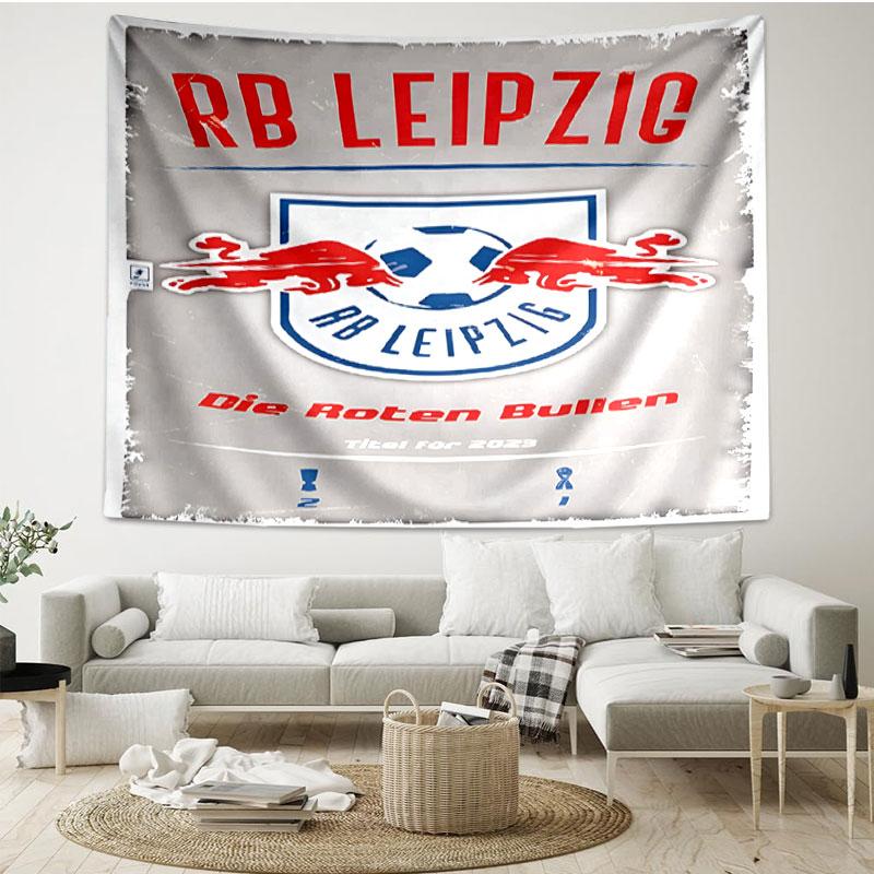 RB Leipzig Print Tapestry - Portable Wall Decor Cloth, for Home, Dorm, Travel, Bedroom, Living Room - Ideal Birthday Housewarming Gift