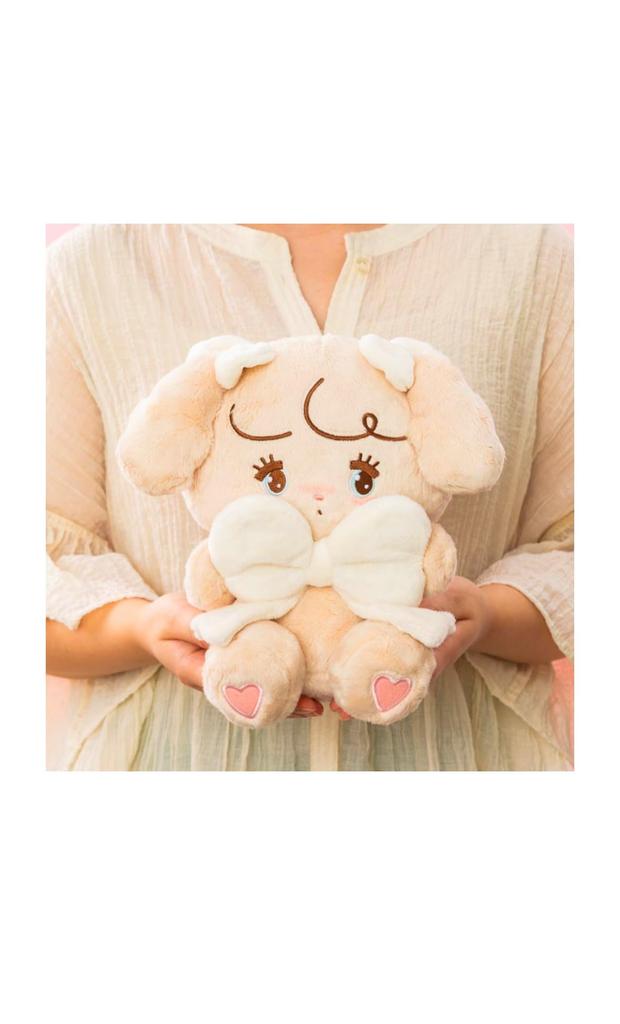 Hug Ribbon Plush Toy Big Ribbon Official Merchandise Approx. 20cm (Nuts)