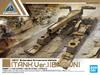 BANDAI SPIRITS 30MM Exa Vehicle (Tank Ver.) [Brown] 1/144 Scale Pre-Colored Plastic Model