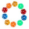 10x Acrylic Dice Transparent 12 Sided Colorful Dice Casino Poker Game Bar Party Crystal Dices Children Board Game Toy