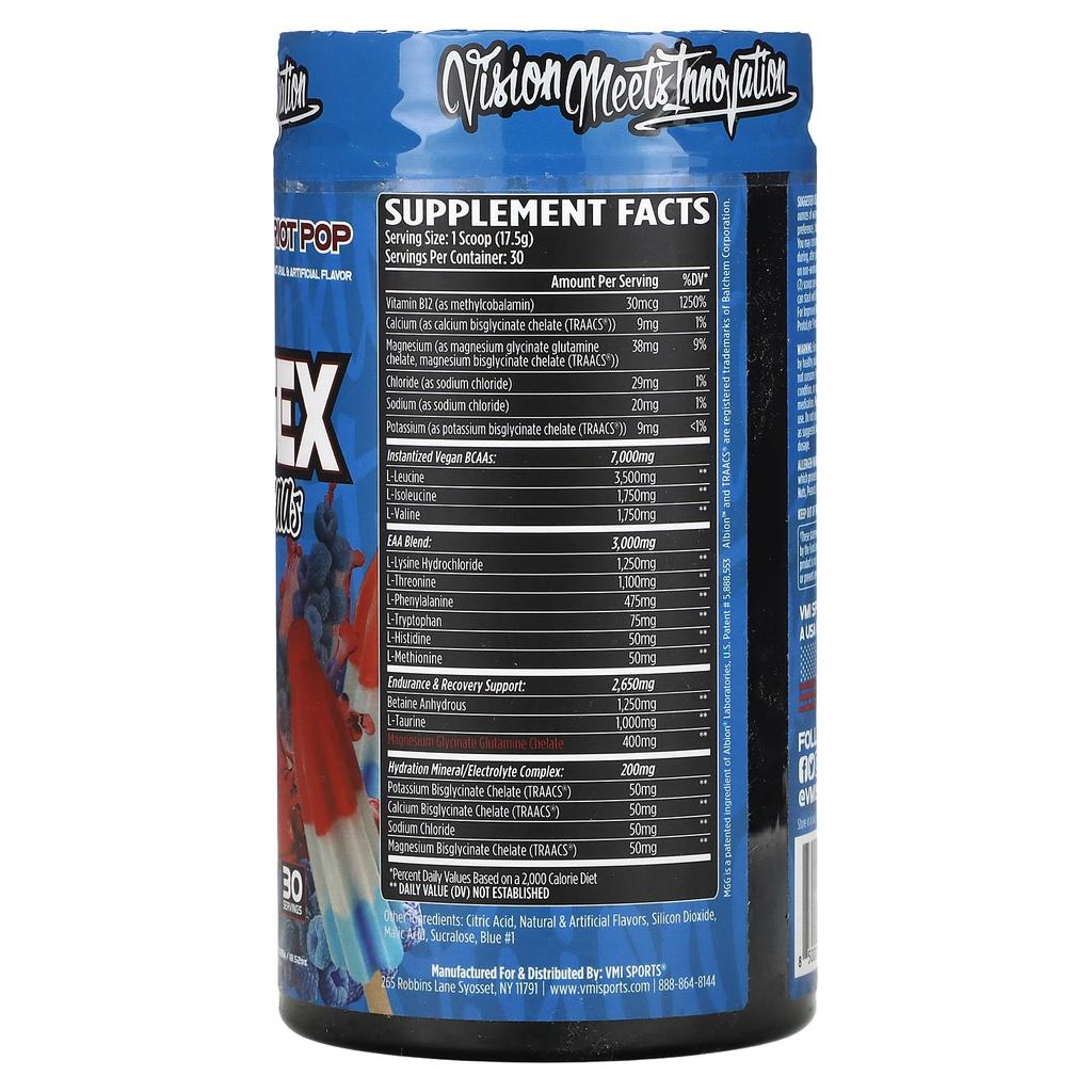 Aminogex, Eaa/Bcaa, Patriot Pop, 525G(18.52Oz)