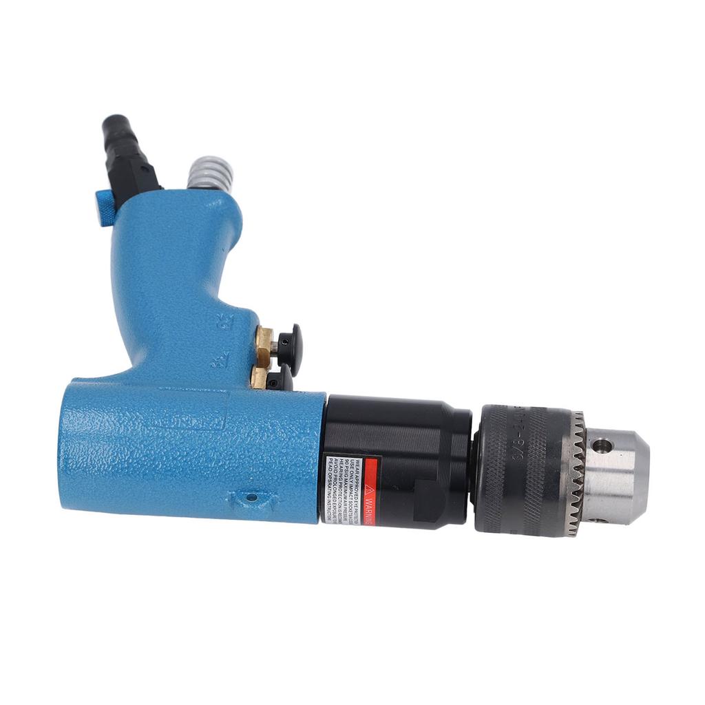 Pneumatic Pistol Drill 12 Adjustable Speed Reversible Air Power Screwdriver Drill