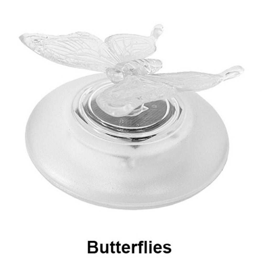 

Солнечная светодиодная плавающая лампа-бабочка-стрекоза, декоративная лампа, плавающая лампа для воды, плавательный бассейн Butterfly