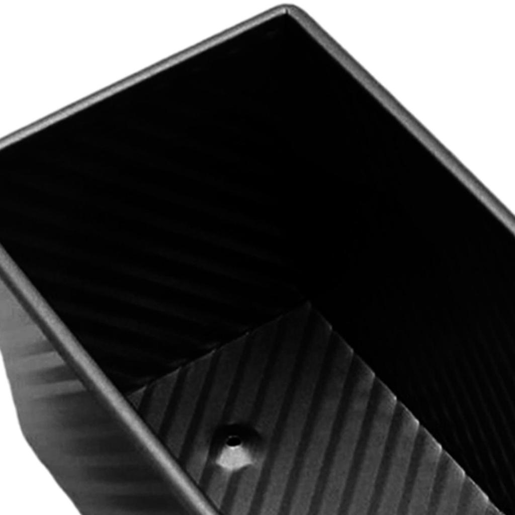 Pullman-Kastenform, Antihaft-Backgeschirr zum Brotbacken, Brotkasten aus gewellter Aluminiumlegierung,