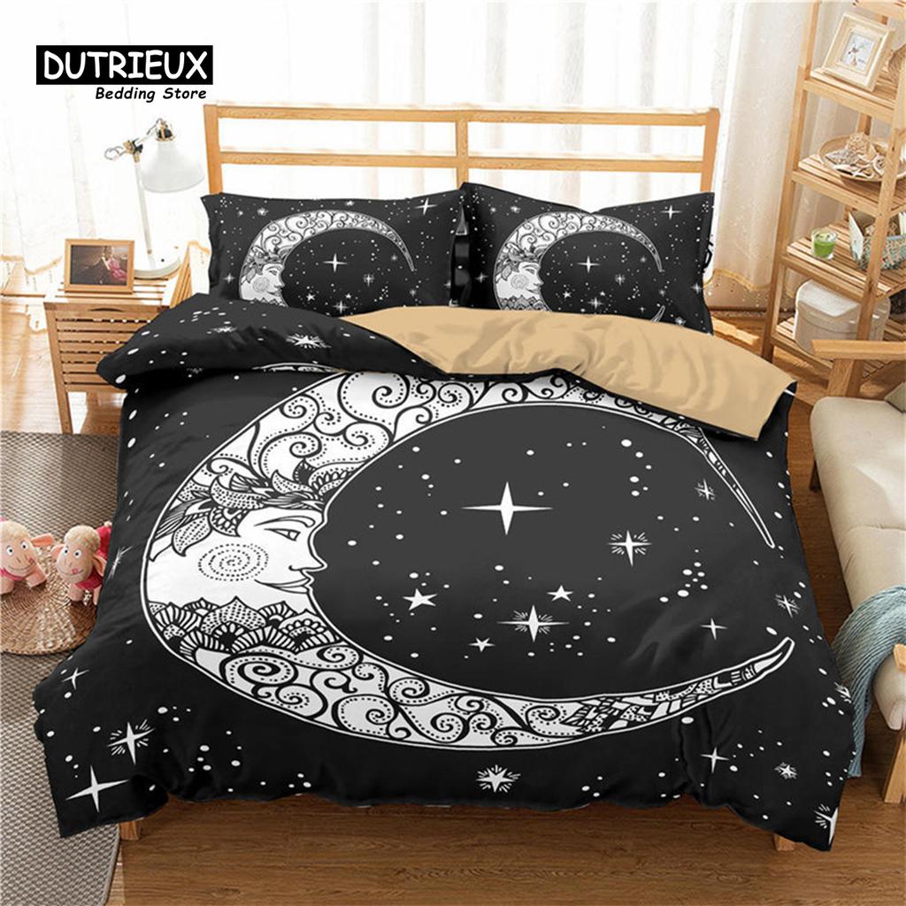 Comfortable Stylish Pattern Duvet Cover Set With Duvet Cover And Pillowcases King Queen Twin Sizes For Boys Girls And Kids