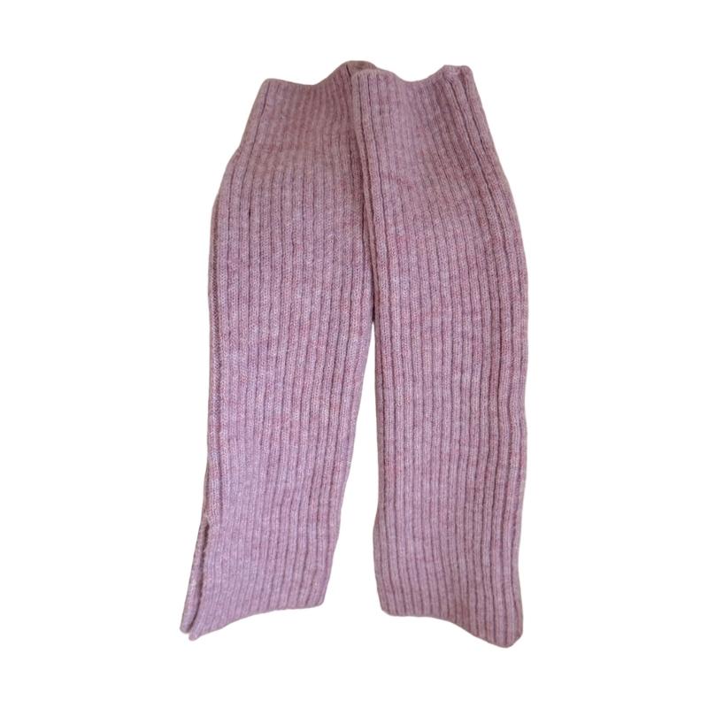Fashionable Split Leg Warmers Soft Warm Acrylic ostume Long Leg Socks Easy Care Styling Winter Wear Indoor Outdoor