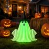 Terrasse Halloween Atmosphäre Elektrische Hebe-Geisterdekoration mit Stimme/Fernbedienung, Interaktive Gruselige Leuchtende Fernsteuerbare Dekoration