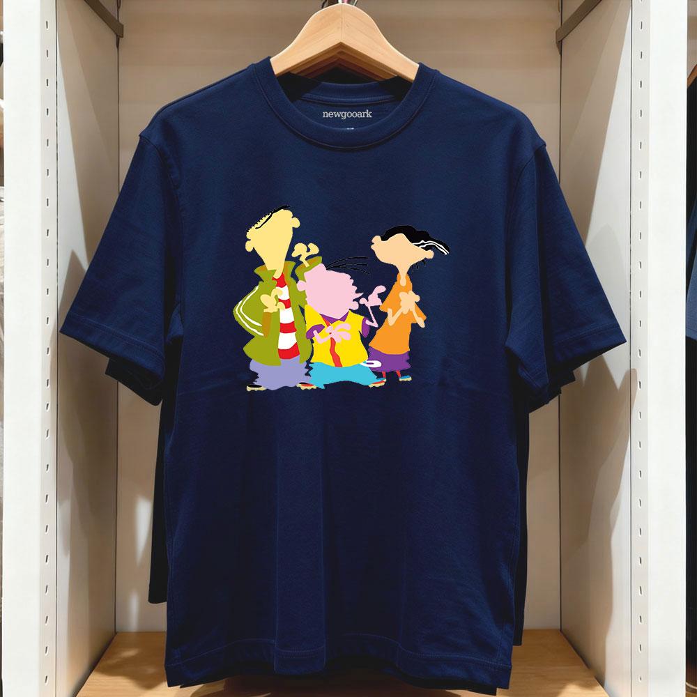 T-shirt Cartoon Ed Edd Eddy Donna Unisex Casual Cotone Grafica Magliette Adulto Streetwear Camisetas Top Manica Corta Boyfriend
