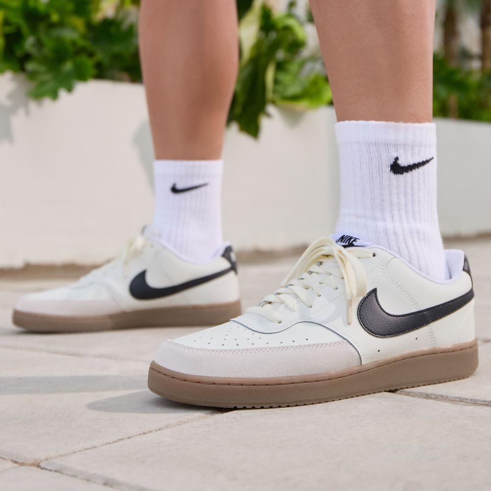 Nike Court Vision Low Парусный Черный Резина 44.5