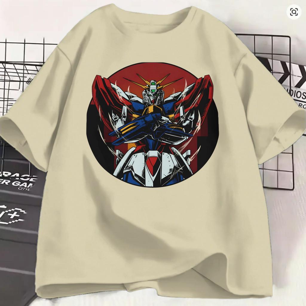 Gundam T Shirts Unisexs 100 Cotton Funny TShirts Crew Neck Tee Shirt Short Sleeve Clothing New Arrival