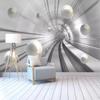 Modern Abstract Photo Wallpaper Tunnel Space Sphere 3d Background Wall Mural Living Room Bedroom Home Decor