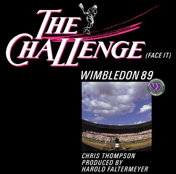 

7inch Record CHRIS THOMPSON The Challenge Face It 112485 Ariola 1989 Europe Rock Used
