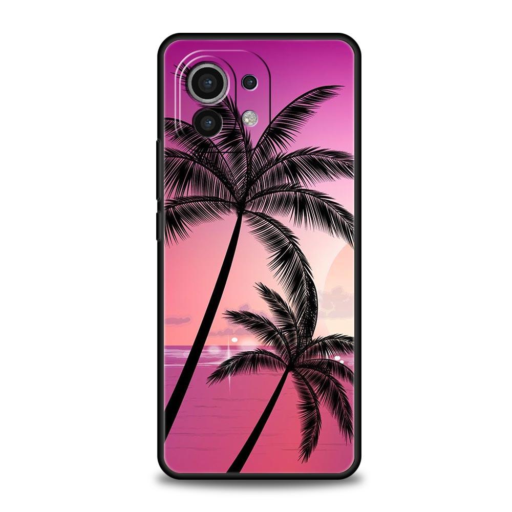 

Чехол для телефона для Xiaomi Mi 15 14 14T 13T 12T Pro 12 13 11 Lite 5G 11T X6 X5 Pro Мягкий ТПУ чехол Кокосовая пальма For Xiaomi Mi 11