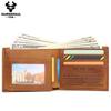 Humerpaul Men Leather Wallet Engraved with Blessings Gift Wallet for Grandson and Son