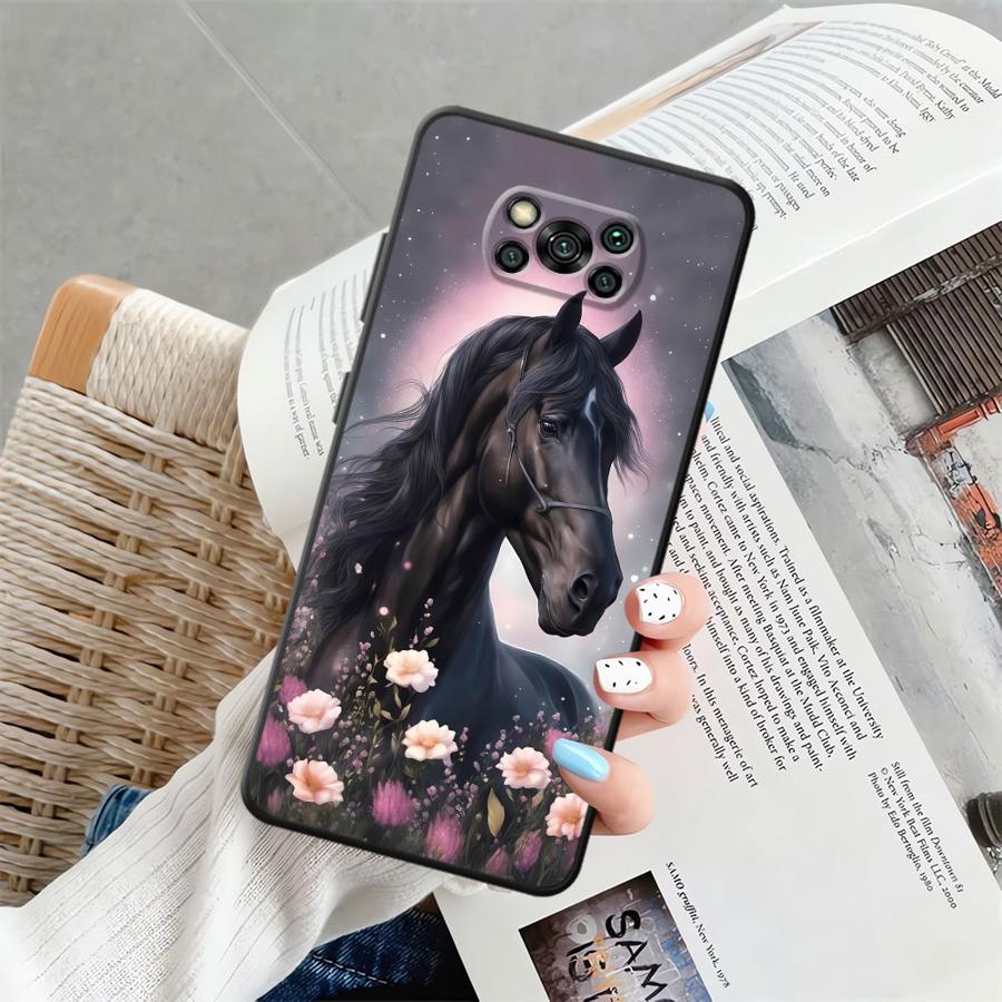 

Чехол для телефона Funda для Xiaomi Poco F8 C61 C50 X3 X4 X5 X7 Pro F1 C71 M3 M4 M7 Pro C75 M5 F3 Крутое Животное Тигр Лев Poco C61