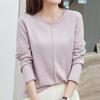 Navava Women Simple Basic Solid Long Sleeve T shirT nT2993