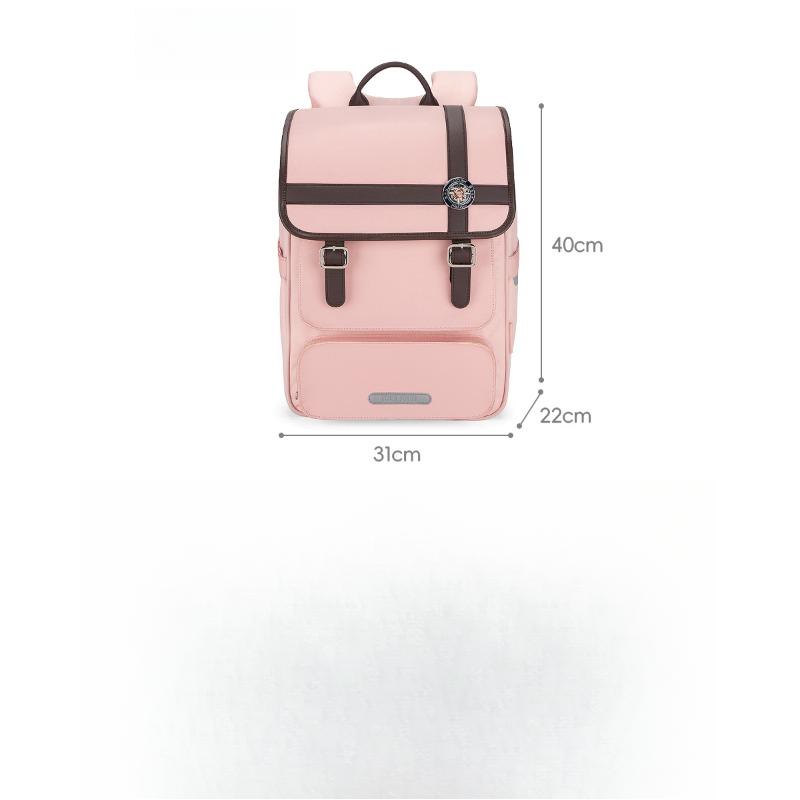 

Three-dimensional Square Bag, Anti-drop, Load-reducing, Lightweight Schoolbag for Primary and Secondary School Students, Men s Backpack No specification розовый