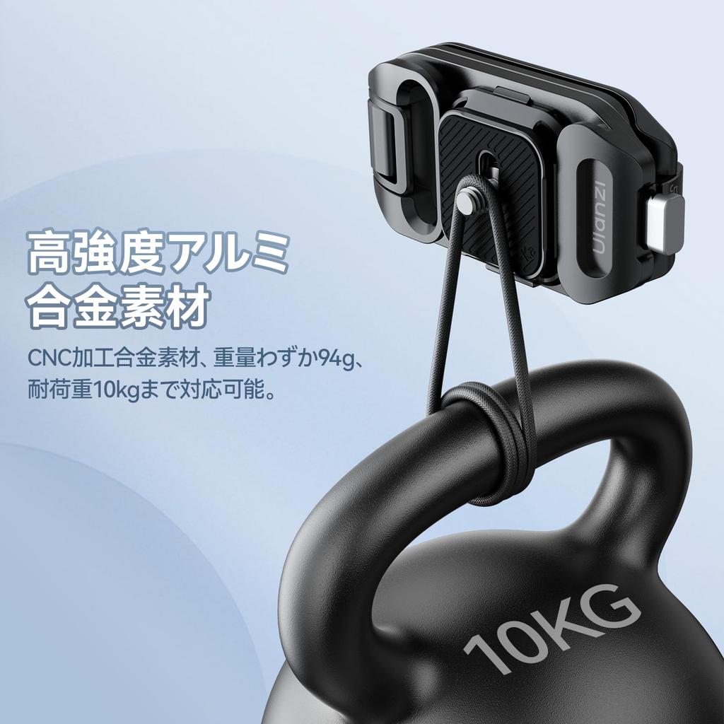 Ulanzi Uka Backpack Strap Clip Quick Release Compatible with F38 Screw Quick Quick Release Plate for and Cameras Set, Plates, Arca-Swiss Compatible,