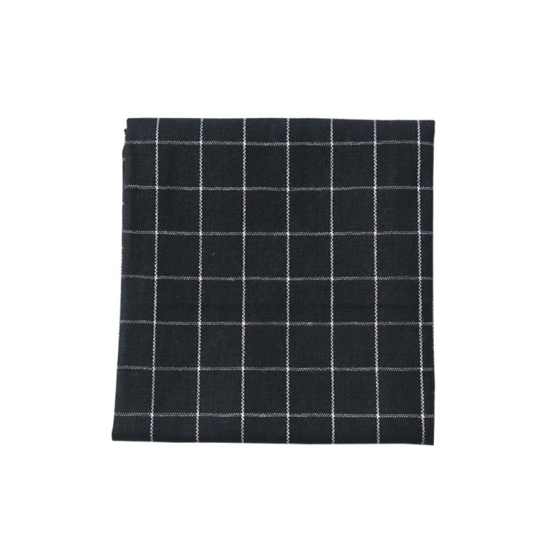 2pcs/set Kitchen Towel Dish Cleaning Cloth Cotton Table Napkin Tea Towel Printed Durable 40x60cm Pure Material Stripe Plaid 2PCS
