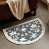 Nordic Vintage Bathroom Dirt Resistant Wear-resistant Easy Care Mat Bathroom Door Moisture-wicking Quick Dry Diatomium Mud Carpet