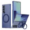 For Samsung Z Fold 7 Luxury 360 Bracket Slim Clear For Magsafe Wireless Charging Phone Case For Samsung Z Fold 6 Anti Drop Cover