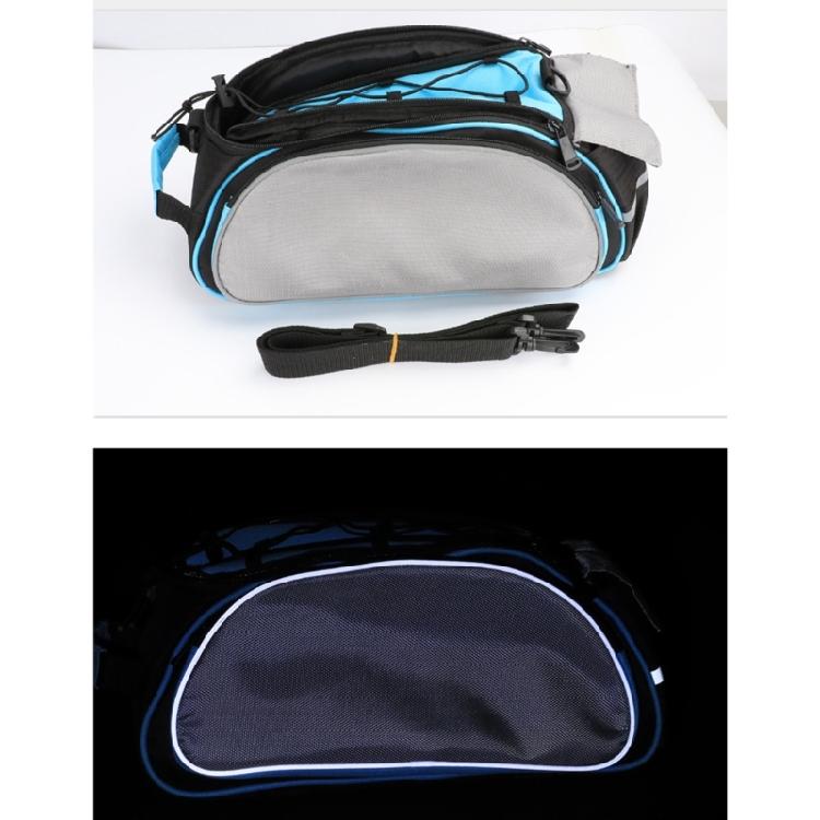 Bicycles Rear Seat Bag Trunk Panniers Bag Backseat Storage  Shoulders Bag