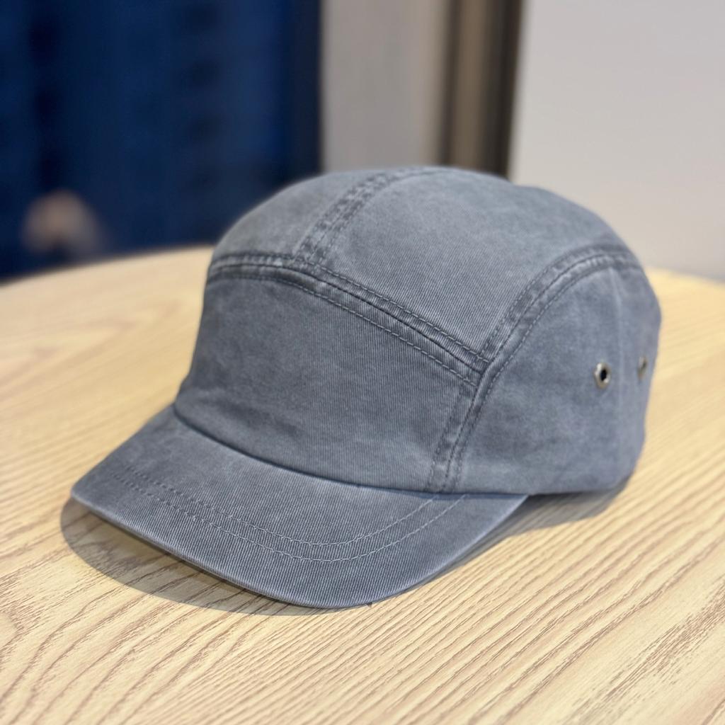Șapcă cu cozoroc scurt, retro, simplă, cu litere imprimate, spălare veche, pentru bărbați și femei, nouă, din bumbac pur, respirabilă, cu calotă moale