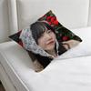 Cute PPhantom SSiita Decorative Square Pillow Cover Soft  Comfortable Pillow Case Sofa Bed Home Decoration