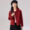Women's Double-Faced Wool Cashmere Blend Toggle Coat