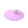 Silicone Universal Wave-shaped Cup Lid Soft Cover Dust-proof Food-grade Mug Daily Student Supplies