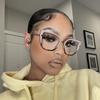 Trendy Oversized Square Glasses Frame Women Leopard Print Cat Eye Blue Light Blocking Eyewear Fashion Spectacle