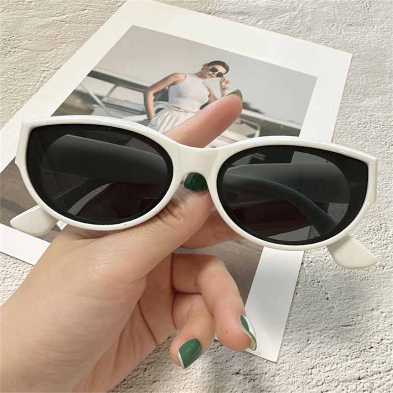 Women's Summer Sunglasses Small Frame Cat Eye Shades Retro Hip-Hop Glasses Fashion Summer Accessories