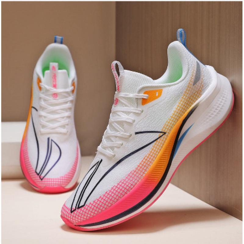 Autumn Running Shoes for Men's Carbon Plate Shock Absorption Small Size Sports Shoes Breathable Couple Casual Travel Shoes Professional