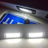Number License Plate Light For VW Golf MK4 MK5 MK6 Passat Polo CC Eos For Porsche Cayenne Boxster Lamp canbus No Error LED White