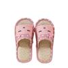 "Kids' and Women's Linen Slippers: Spring/Summer Korean Style for Indoor/Outdoor Use"