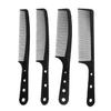 Size Hair Comb Unbreakable Plastic Hairdressing Styling Black, a2060-1