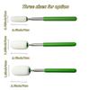 Pottery Absorbent Sponge Telescoping Stick Pottery Sculpture Sponge Holder Diy Ceramic Throwing Stick Pottery Trimming Tools