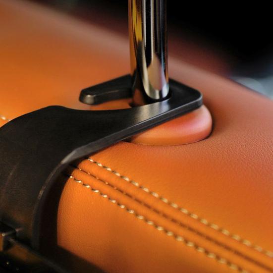 3-in-1 Car Backseat Organizer Multifunctional Back Seat Storage Box with 2 Cup Holders Tissue Box And Hooks for Holding Phones Snacks Drinks Handbags