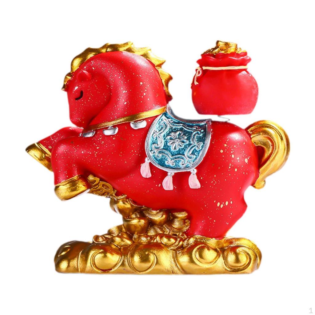 Figurine, Animal Statue, Resin Decoration, Delicate Artwork for Long- Use, Suitable Gifts,