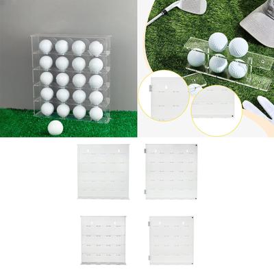 Skříňka na držák golfových míčků Držák Organizéry Stojan na vystavení golfových holí Úložný prostor Stojan na vystavení golfových míčků Dárek pro golfové nadšence