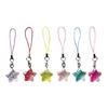 Five-Pointed Star Resin Pendants Tags for DIY Jewelry Making Keychain Crafts