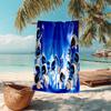 Beach Towel with Astro Bot4 Pattern - Soft,absorbent,machine Washable Lightweight&Modern,swimming,Travel Essentials