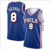 23 Basketball Jersey Philadelphia Sleeveless Tank Top Quick Dry Sport Streetwear Fans Training Vest White Blue Family Matching