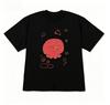 Kawaii Korean Style Short-Sleeve Pink Jellyfish Graphic T-shirt Cute Ocean Aesthetic Casual Top Crew Neck Sale Tee for Girl Boy