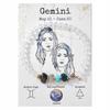 Elegant Gemini Bracelet - Natural Stones, Mercury
